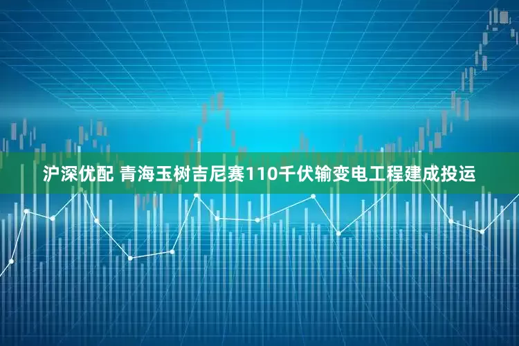 沪深优配 青海玉树吉尼赛110千伏输变电工程建成投运