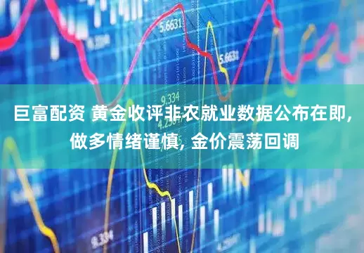 巨富配资 黄金收评非农就业数据公布在即, 做多情绪谨慎, 金价震荡回调